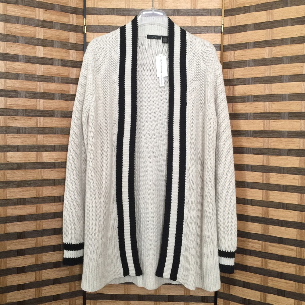 NWT RDI Oversize Cardigan Sweater, Size S